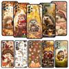 Hedgehog Design Phone Case For Samsung Galaxy A17 A07 A55 A35 A25 A15 A05 A33 5G A31 A23 A21s A13 A11 A41 A73 A53 A51 A71 Cover