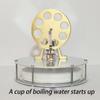 Motore Modello Mini Motore Stirling ad Aria Calda a Bassa Temperatura Generatore di Potenza Termica Elettricità