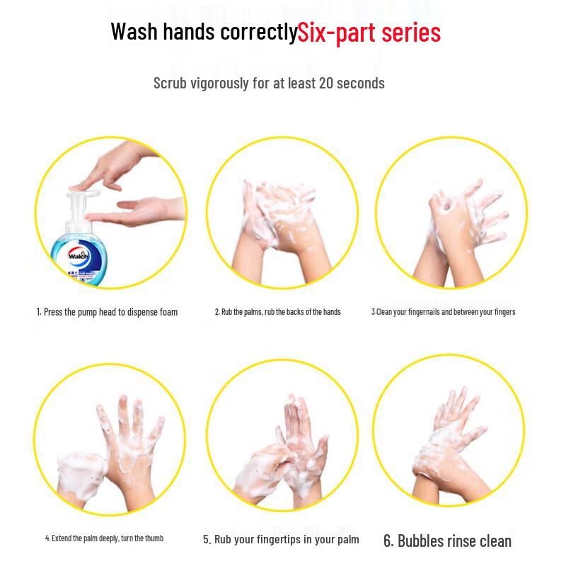 Walch Silk Protein Antibacterial Hand Wash (525ml X 2 Bottles)