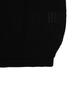 OHY Metal Logo Net Half Polo Knit-Black