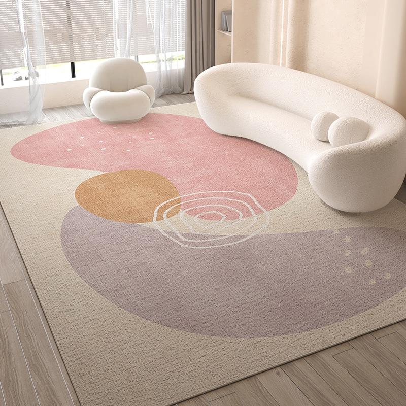 

VIKAMA Simple Living Room Carpet Light Luxury Premium Non slip Floor Mat Large Area Sofa Tea Table Home Bedroom Bedside Carpet 400MMx600MM