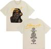 Rapper Lil Tecca Plans An Album Tour Graphic Tshirt Fashion Trend 2026 Spring Summer Print Cotton Casual Shortsleeved Top