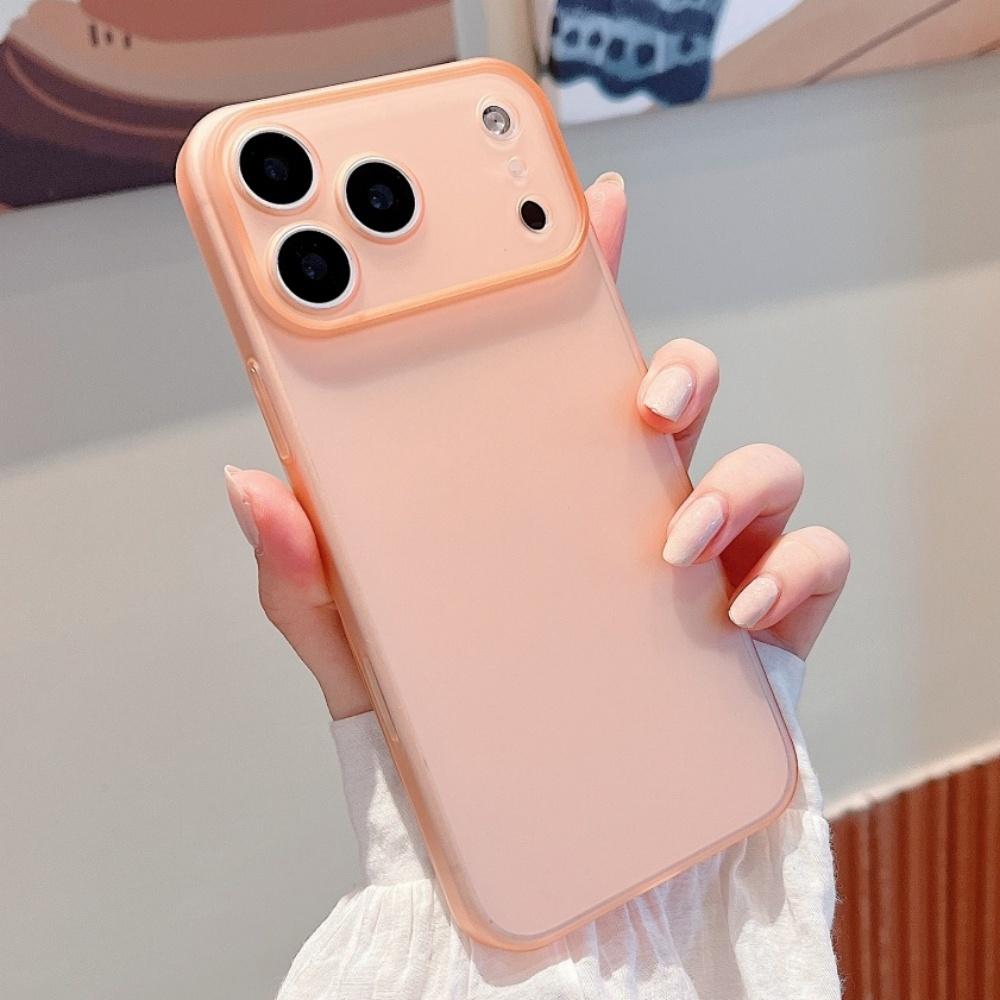 Ultra-Thin Matte PC Transparent Phone Case For iPhone 17 Pro Max 17 Pro Air Camera Lens Full Coverage Slim Bumper Clear Cover
