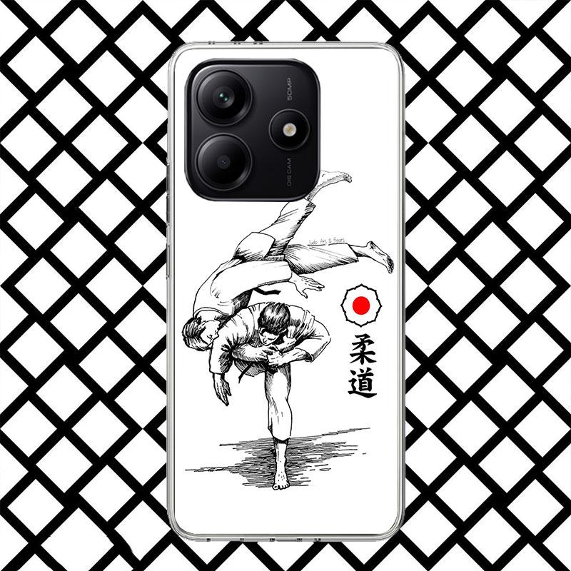 Judo jiu jitsu BJJ Brazilian Phone Case for Xiaomi Redmi Note 15 14 14S 13 12 12S 11 Pro Plus 11E 11T 11S 10S 5G Soft Cover Fund