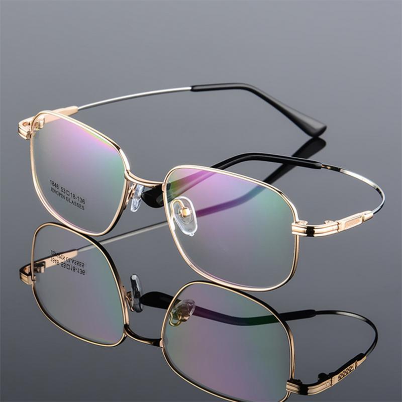 New Memory Frame Titanium Metal Glasses Frame Myopia Eyeglass Frame Optical Glasses Holder