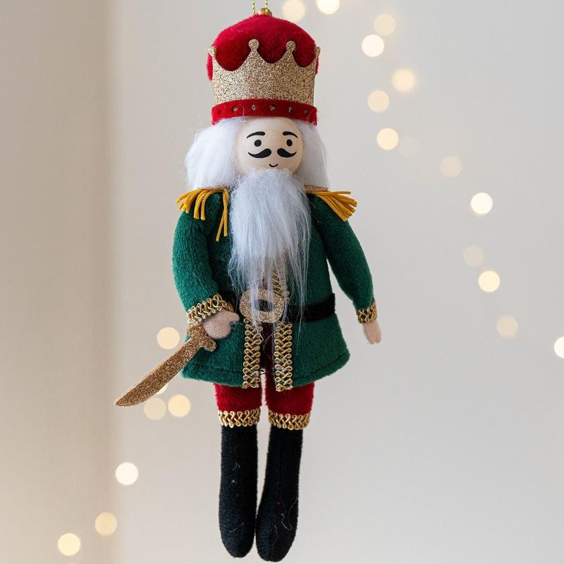 

Подвеска на елку Рождественская подвеска Плюшевая подвеска для рождественской елки Рождественские украшения Шармы Новогодние подарки Домашний декор 2025 Новый зелёный