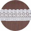 7.5Cm Unilateral Milk Silk Lace, Clothing, Luggage, Shoe Material, Curtain Lace, Accessories, Wave Pattern