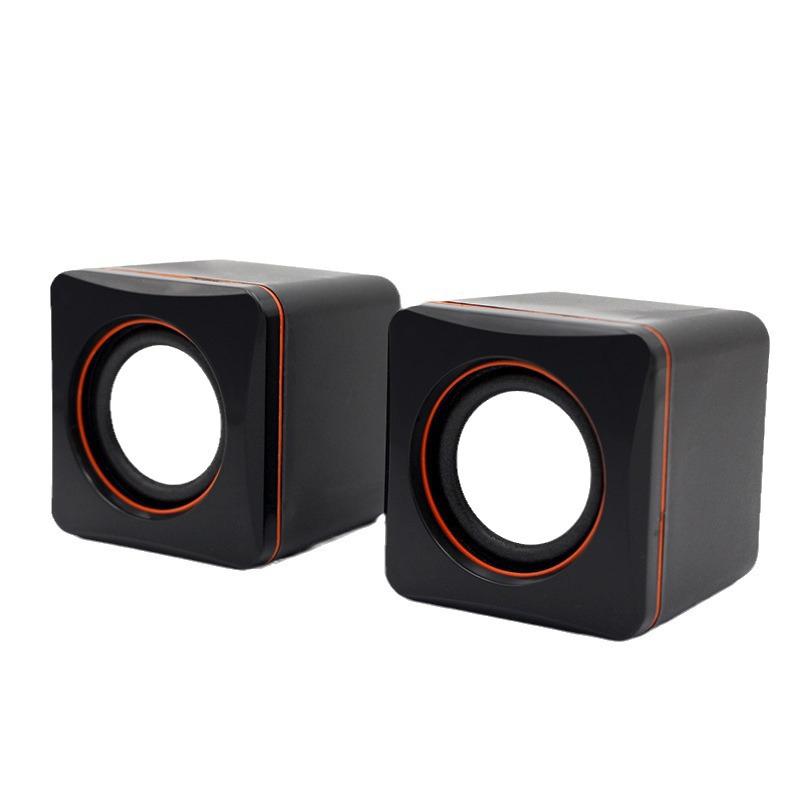 USB External Small Speaker Multimedia Small Speaker Desktop Computer Laptop External Mini Speaker Office and Entertainment