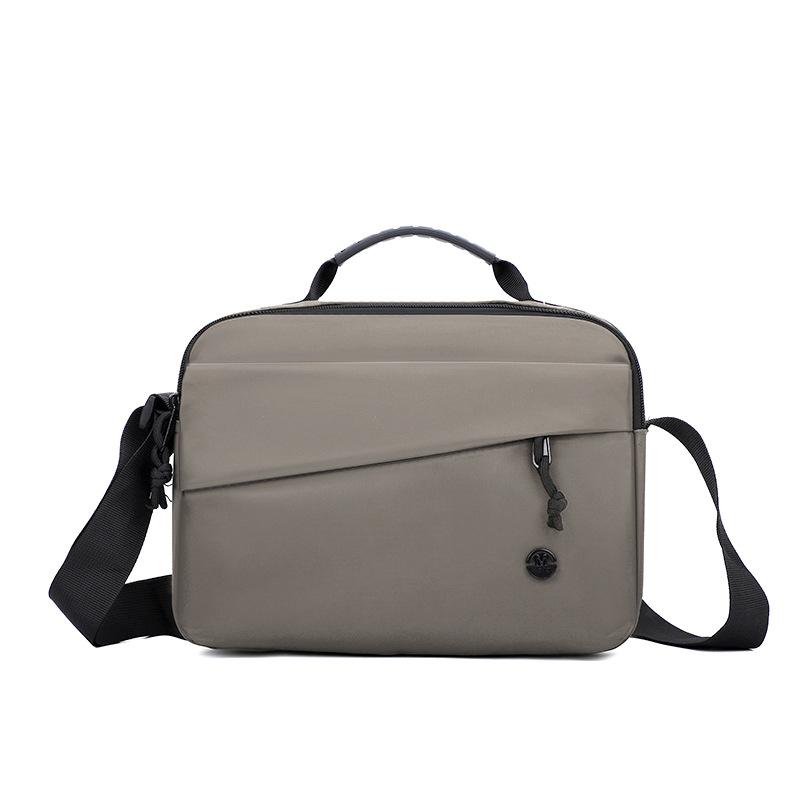

Мужская сумка через плечо Водоотталкивающая Деловая сумка Ручная сумка для поездок хаки