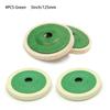 4Pcs 125mm Wool Buffing Grinder Wheel Felt Polishing Pad Set Tool Accessories Wood Carving Tools Lixadeira Chainsaw
