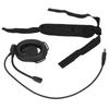 Headphones Motorcycle Helmet Unilateral Headset Military Standard Plug HeadphonesBlack