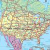Spanish Map-World Map-Political Distribution-City Maps,Poster for Home Office Classroom,Travel/Educational Supplies