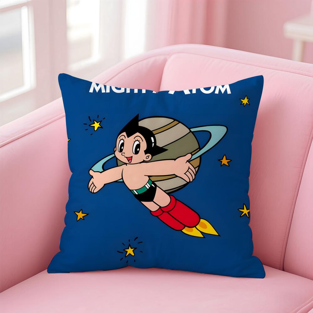 Anime S-Astro B-Boy Cushion Cover Comfortable Reversible Pillow Cover Ideal for Car Sofa Bedroom & Beyond