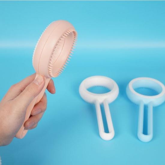 

Двусторонняя расческа для домашних животных, щетка для кошек, гладкая шерсть, чистка домашних животных, собака