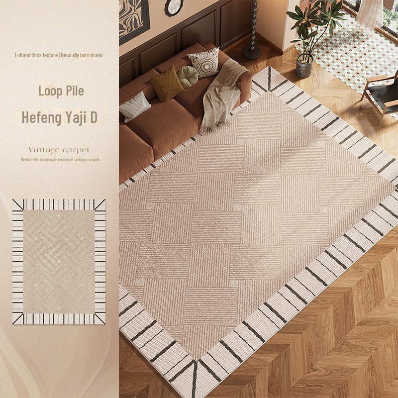 2024 Antique-Style Waterproof and Dirt-Resistant Luxury Carpet for Living Room and Bedroom