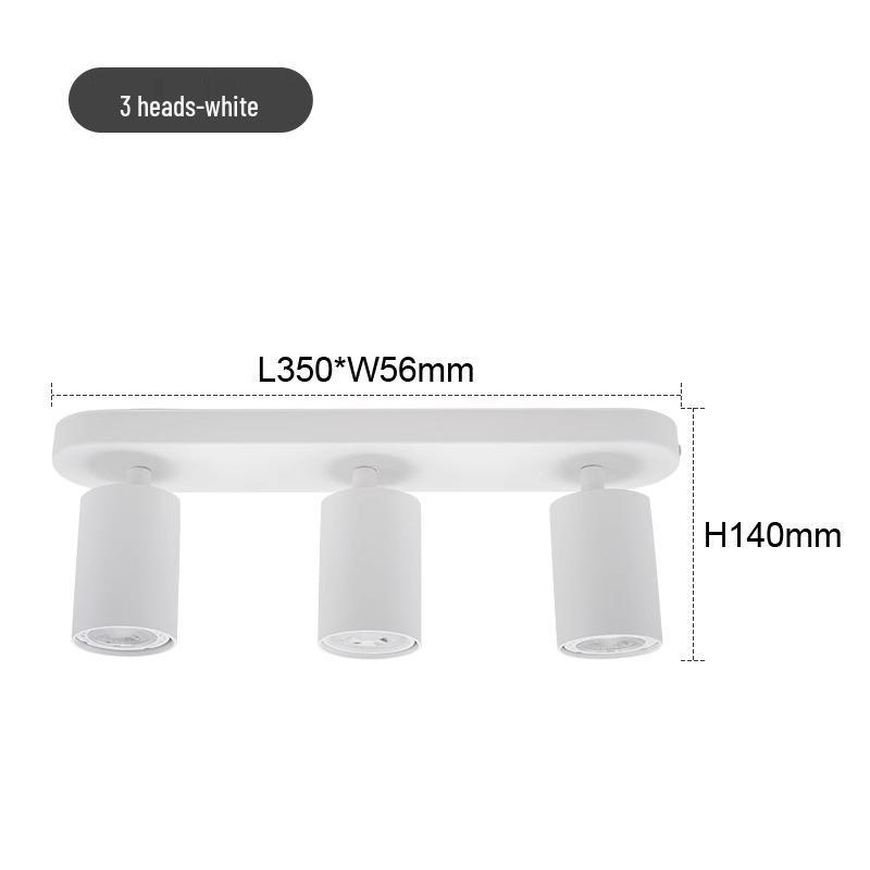 Round GU10 Surface Mounted Spotlight, Anti-Glare Minimalist Ceiling Downlight for Living Rooms, Aisles, and Cloakrooms