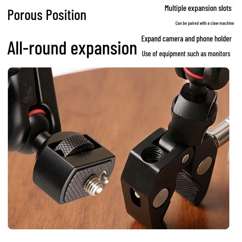 Adjustable Magic Arm Clamp for Mobile Live Streaming