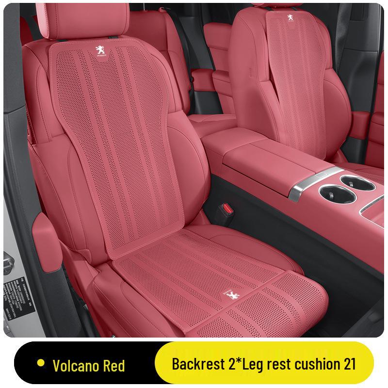 Past op autostoelen van Peugeot 2008, 3008, 4008; inclusief verlengde beensteunen voor bestuurder en passagier.