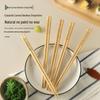 Bacchette Antibatteriche a Prova di Muffa in Bambù Nanmu - 10 Paia, Resistenti alle Alte Temperature, Allungate per Hot Pot con Logo Personalizzato