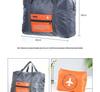 Foldable Large-Capacity Storage Bag with Printed Logo, Trolley Attachment, and Portable Design for Gym and Travel