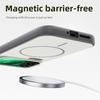 Custodia Rigida in Silicone Magnetica per Ricarica Wireless, Cover Posteriore Protettiva per Xiaomi Mi 17 Pro Max