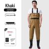 Men's Waterproof Fishing Wader Pants with Boots