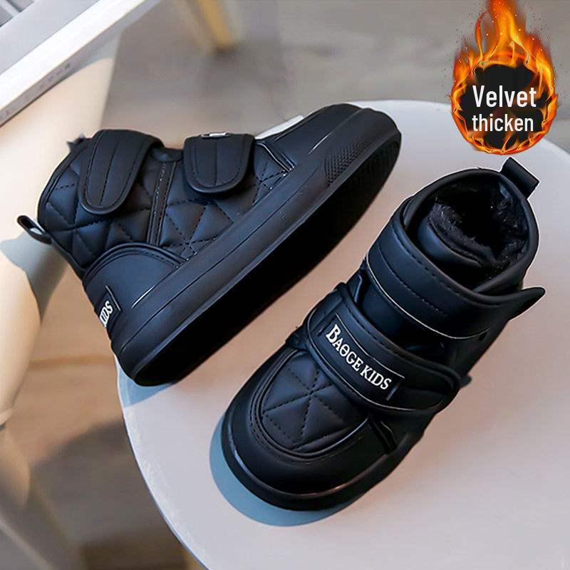 Boys' & Girls' 2025 New Winter High-Top Thickened Snow Boots