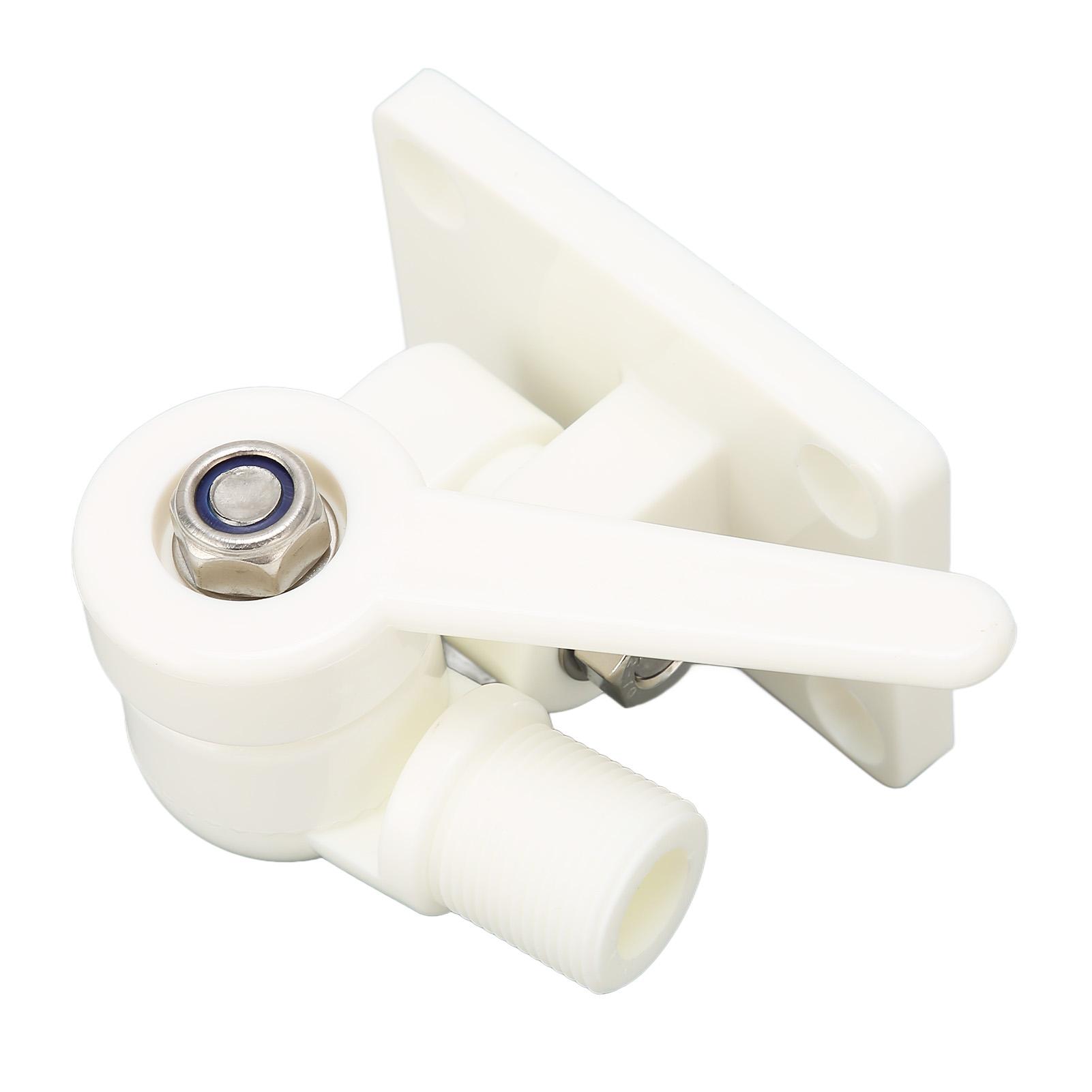 

Ratchet Mount High Impact Ultra Strong Nylon Wide Applicability Marine Antenna Mount for Boats Antenna