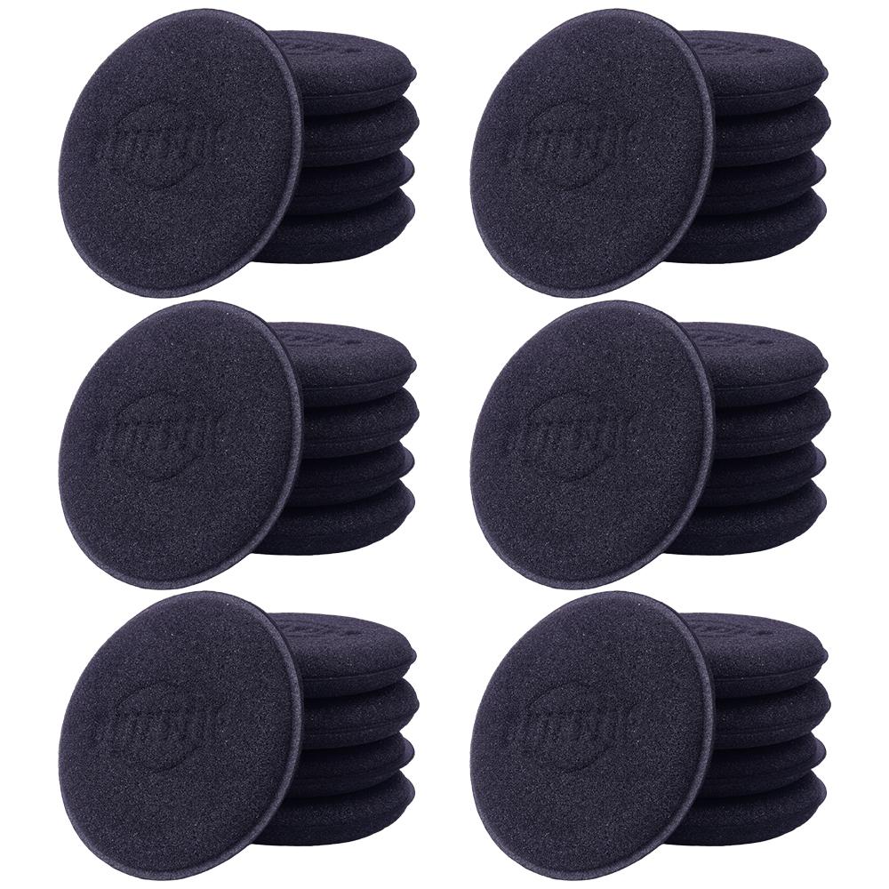 30pcs Car Waxing Sponges Circular Edge Pressing Car Waxing Polishing Cleaning Tool Car Waxing Polish Foam Sponge Applicator Pads