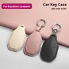 For BYD Equation Leopard Car Key Cover Selected PU Leather Remote Key Cover Shell Scratch-resistant Keychain Modify Accessories