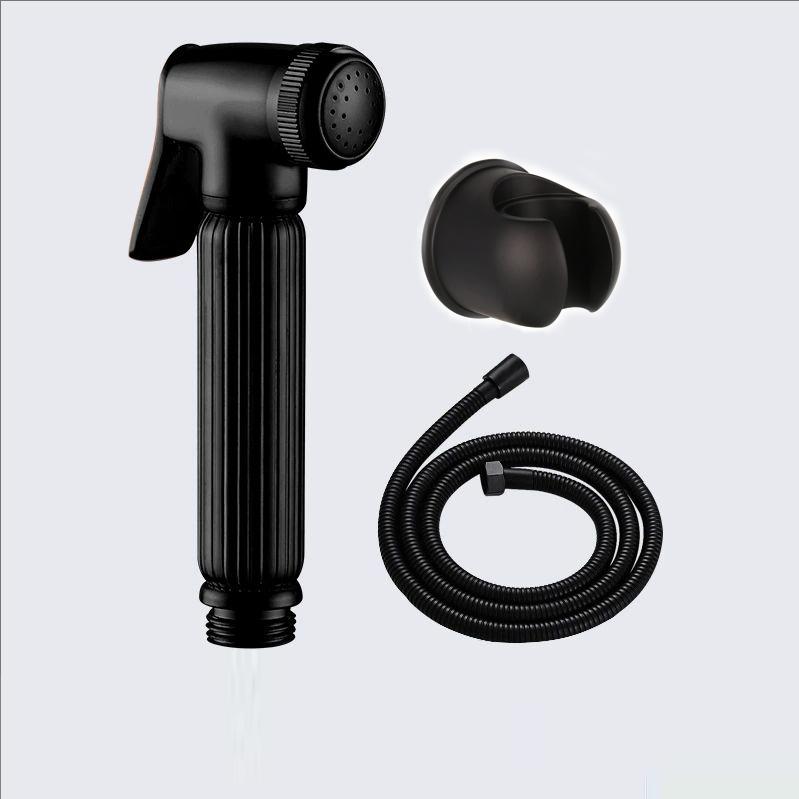 Chrome Bathroom Shower Bidet Sprayer Toilet Hand Spray Gold Brass Bidet Set Toilet Bidet Sprayer Self Cleaning Shower Black