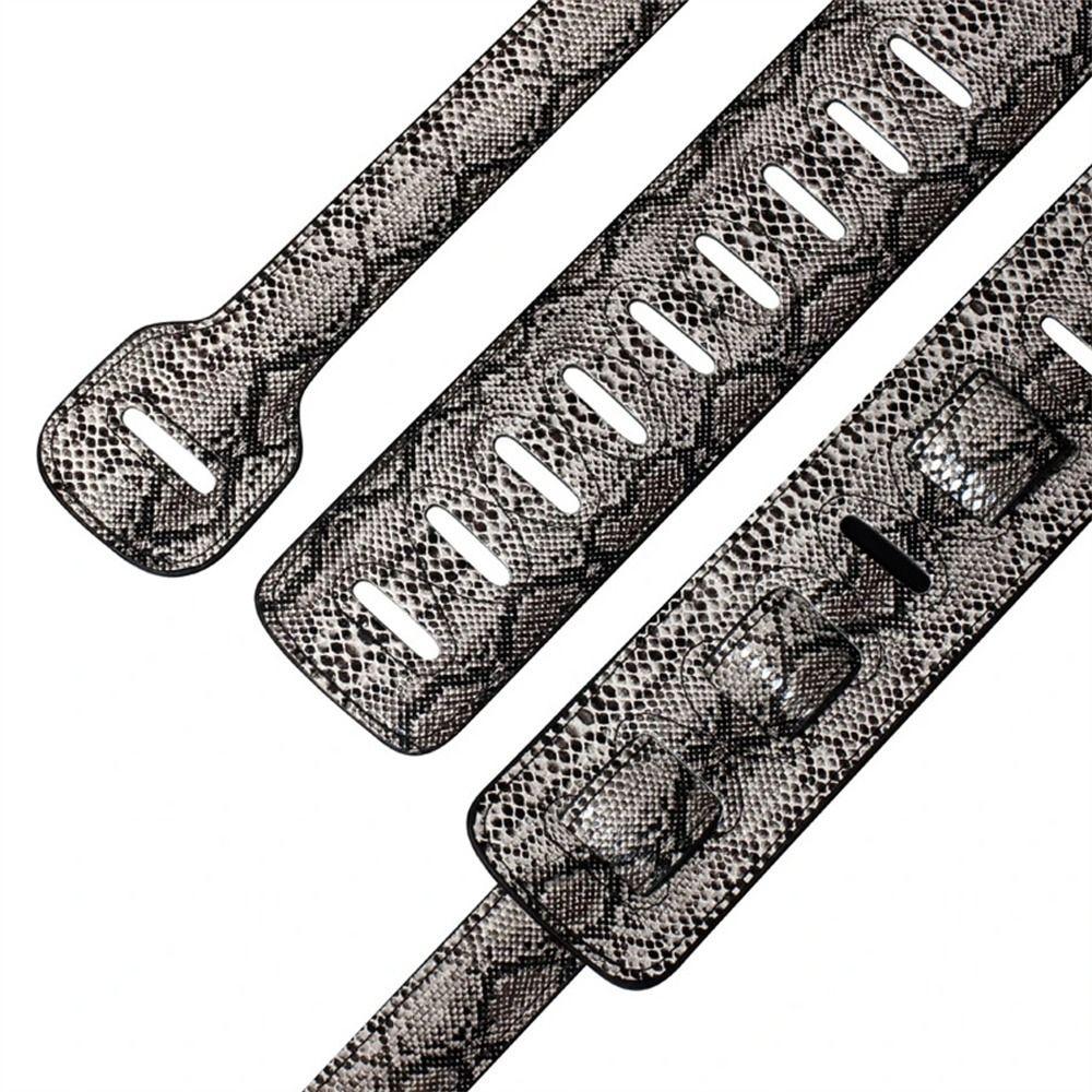 Adjustable Guitar Strap PU Leather Acoustic Guitar Strap Electric Guitar Strap  for Folk Guitar