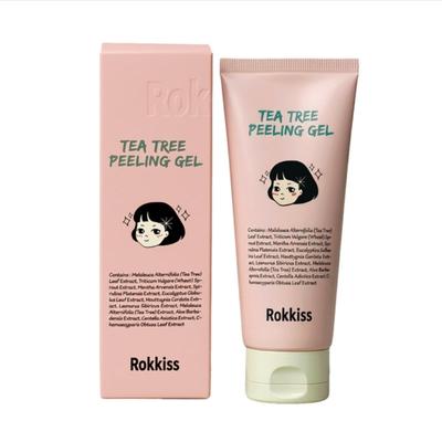 Rokkiss Tea Tree Peeling Gel 120ml 1Pc/2Pcs
