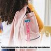 Pack Of 10 Cheerleader Keychains Soft Polyester Accessories For Sports Enthusiasts Sturdy And Lightweight Design