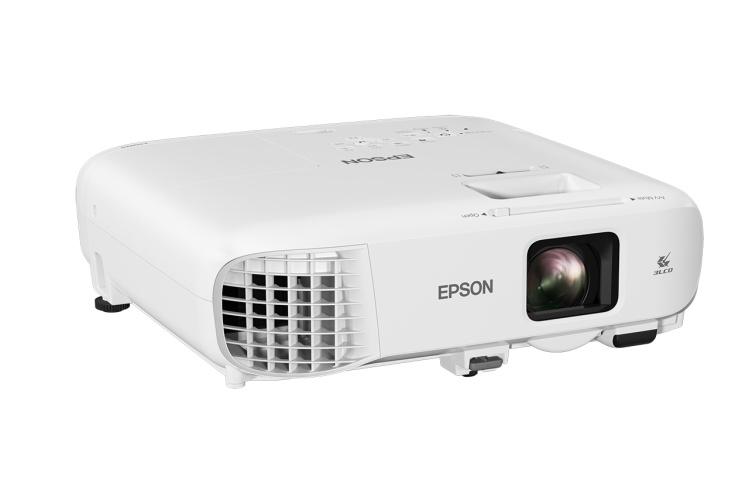 Epson EB-994F 3LCD FHD projector 1920x1080, 4100 ANSI lumens, USB Wi-Fi Ethernet LAN, White