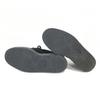 UNDER GROUND/Suede Leather Platform Boots/24.0cm/Black/Underground Style(USED)