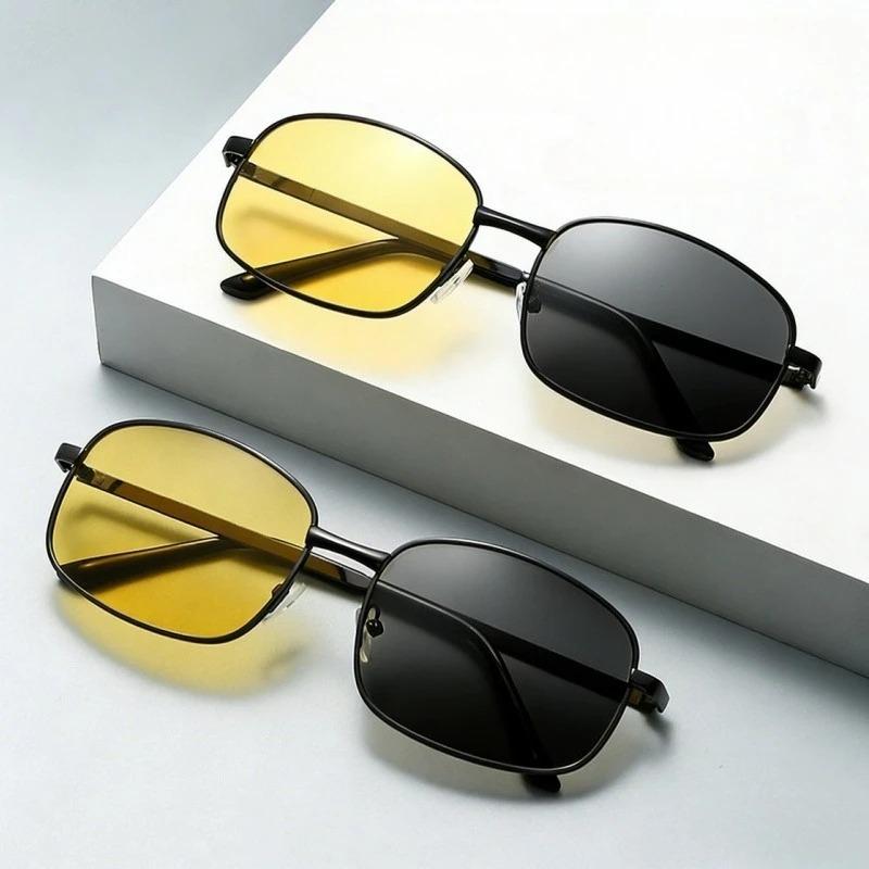 Lunettes de soleil mode homme et femme Nouvelle Jour et Nuit Lentilles Photochromiques Extérieures Lunettes de Soleil Vision Nocturne Lunettes Tendance Mode