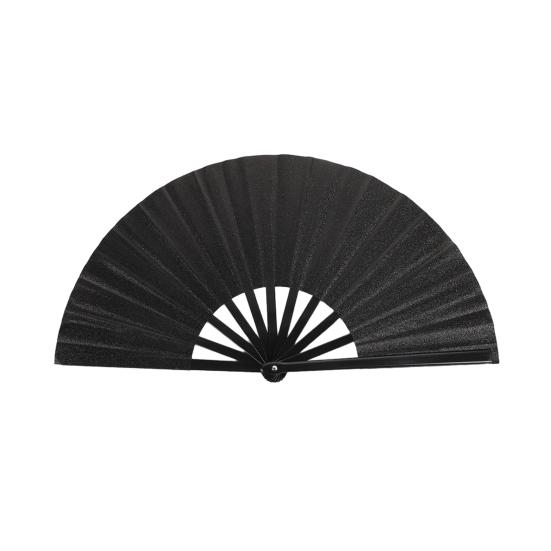 Голографический складной веер Большой переливающийся ручной веер Портативный летний охлаждающий веер Декорация Реквизит для танцевальных выступлений Аксессуары для вечеринок