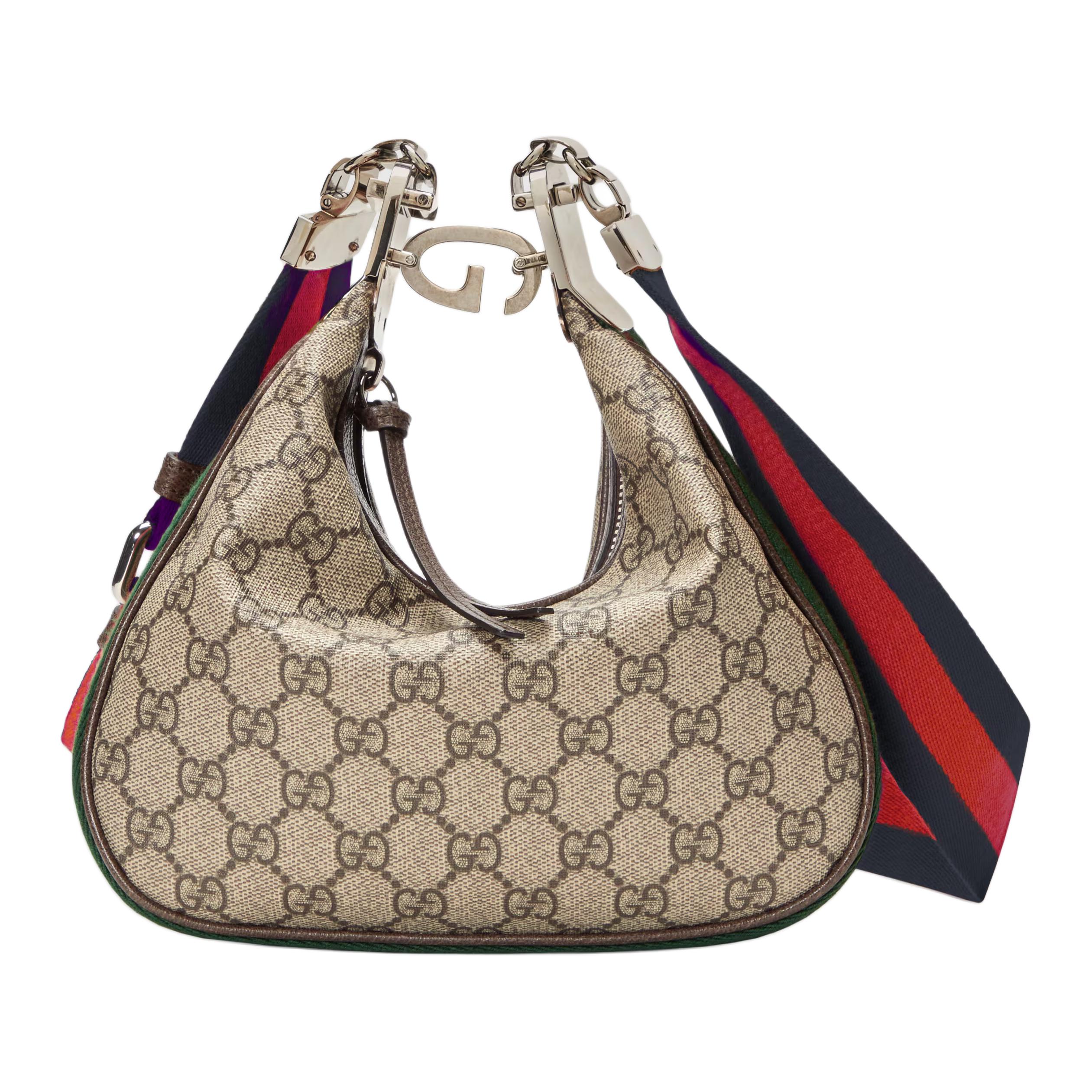 GUCCI Attache Audekla Soma ar Ādas