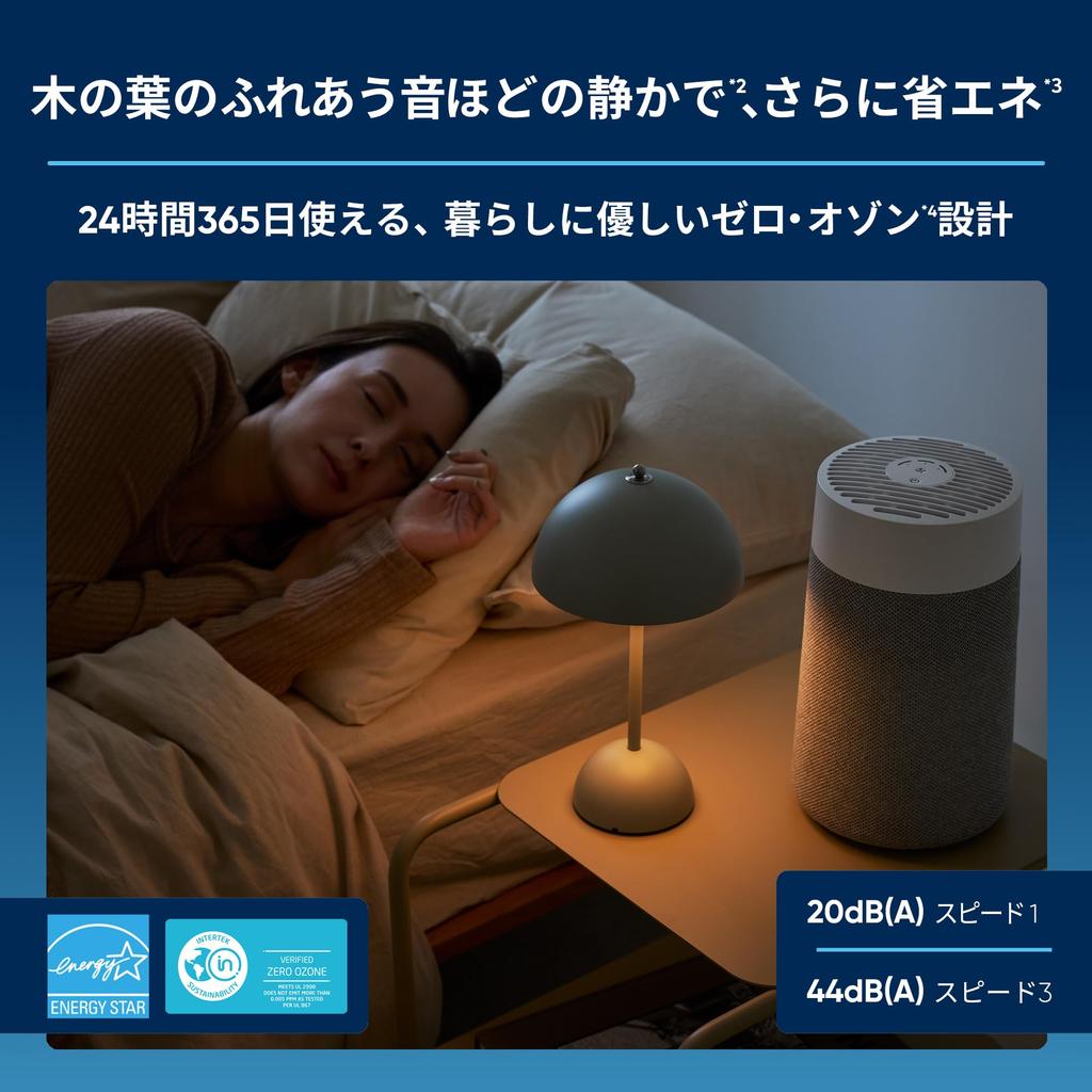 Blue Air Air Small Pollen Blue Mini Max 12 Tatami Energy Energy 360 Degree House Easy Care Purifier, Countermeasure, Tatami, Saving, Tabletop,