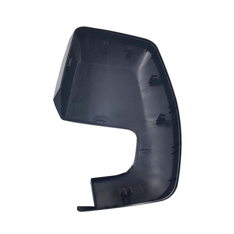 Car Door Side Mirror Shells Matte Black Rearview Wing Mirror Cap Parts For Ford Transit/Tourneo Custom 2012-2019