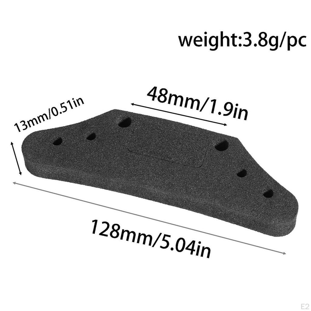 Front Sponge Foam Black Replacement Fittings Professional Spare Accessories Upgrade Part for Car