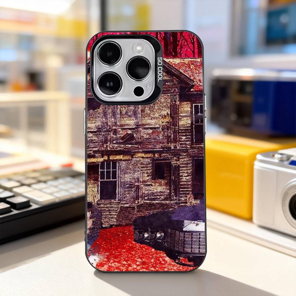 

S-Sematary Butcher House Cool For iPhone17,16,15,14,13,12,11,Pro,Max,Plus,E,Air,Mini Anti Fall Black Matte HardBumper Phone Case iPhone14