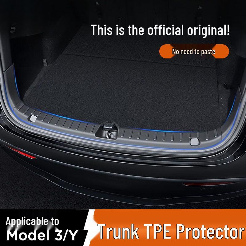 Tesla Model 3/Y Trunk Sill Protector - Full Coverage Modification for Refresh Version