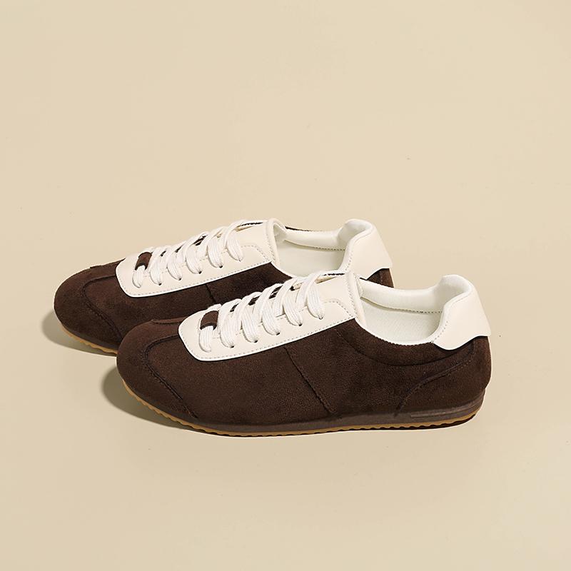 Soft-soled German Training Shoes Women's Casual 2026 New Spring Platform Heightened Light Sports Shoes