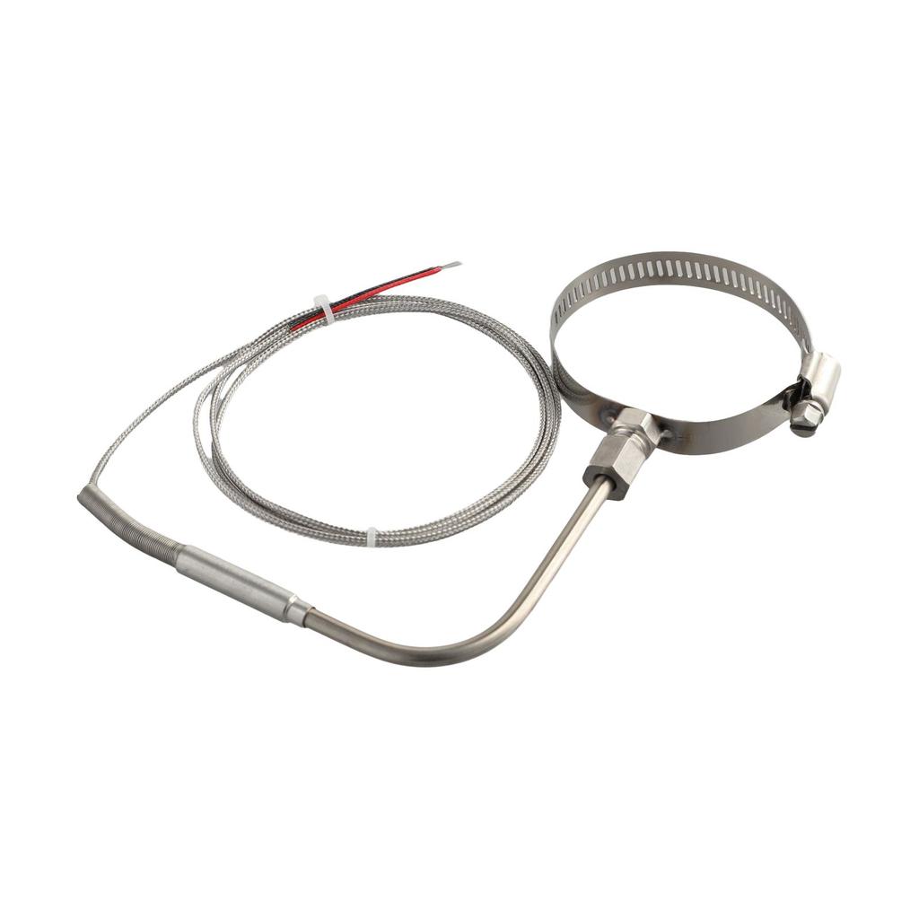 EGT K-Type Temperature Sensor Thermocouple Right-angle 80mmx5mm Temperature Probe 3.3 Feet/1 Meter Long 100-1250°C/-150-2280°F