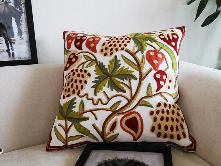 Stickerei Kissenbezug Kissen Heimdekoration Kissen Kissenbezug Sofa Dekokissen Dekoration Capa De Almofada Cojines Coussin