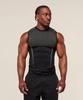 GYMSHARK Men's Breathable Tight-Fit Training Vest - Short Sleeve