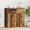 Sideboard with Drawers Reclaimed Wood Look 78 x 38 x 80 cm Engineered Wood