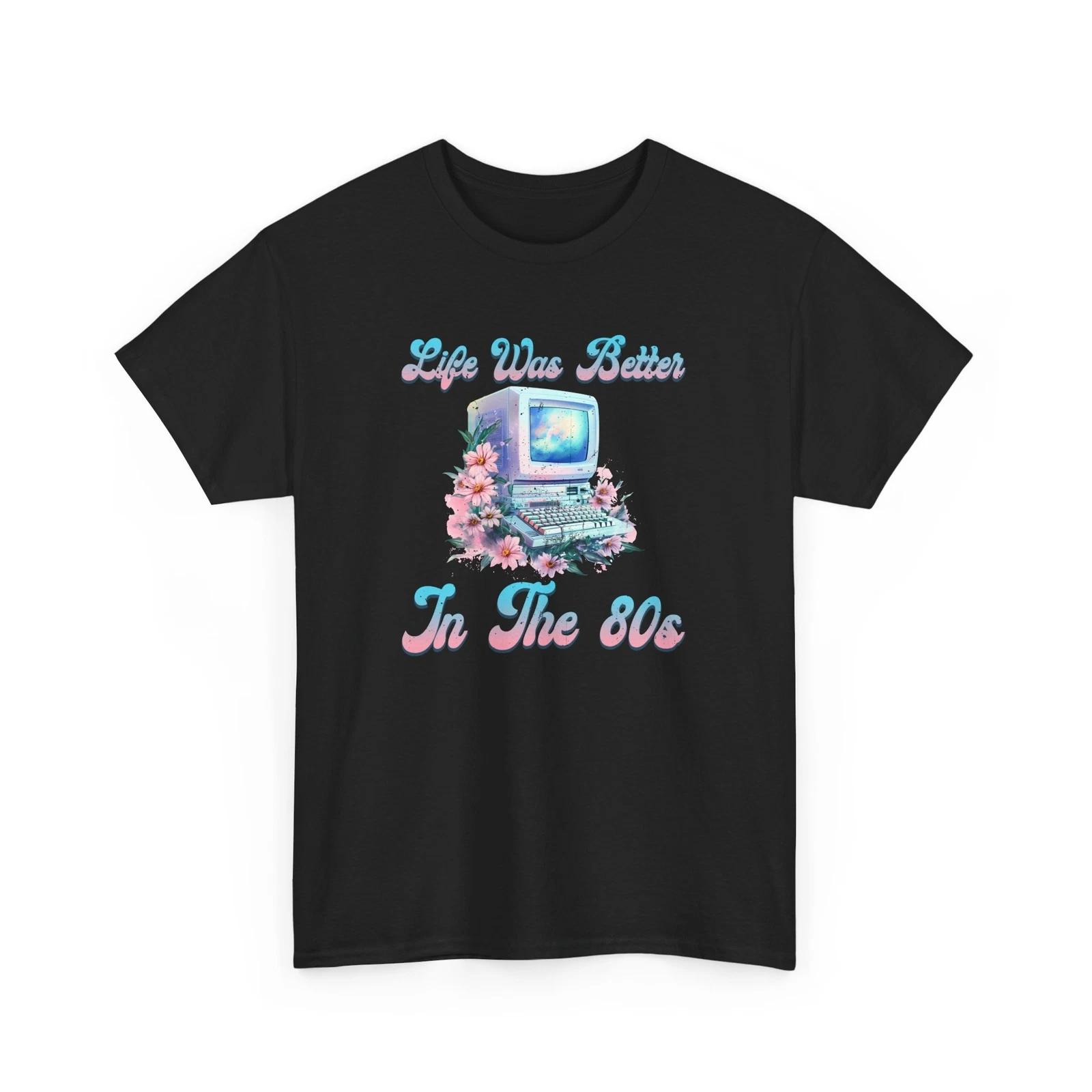 Vaporwave Aesthetic T-Shirt | Retro 80s 90s Neon Tee | Classic Nostalgia M